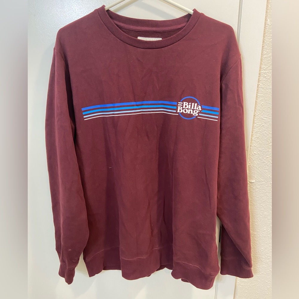 Billabong Red Sweater